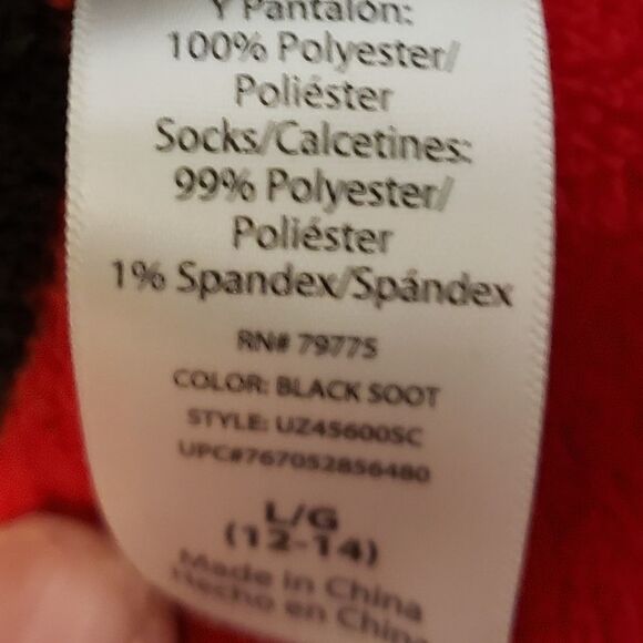 WARM fuzzy Sweatshirt w/ Red Penguin Inside Accent‎ - Picture 6 of 11